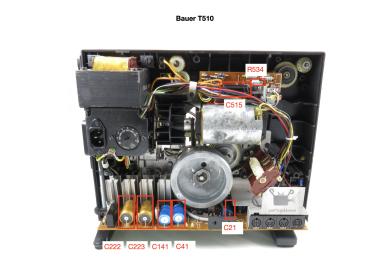 Bauer T510 Elektronik Ersatzteil-Set